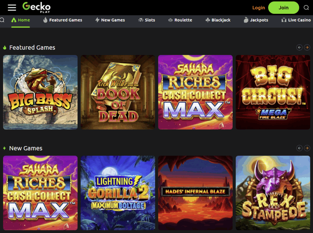 geckoplay best slots and games