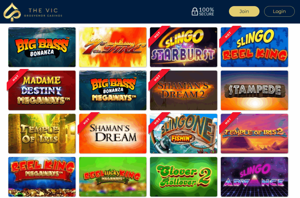 new uk casinos - the Vic