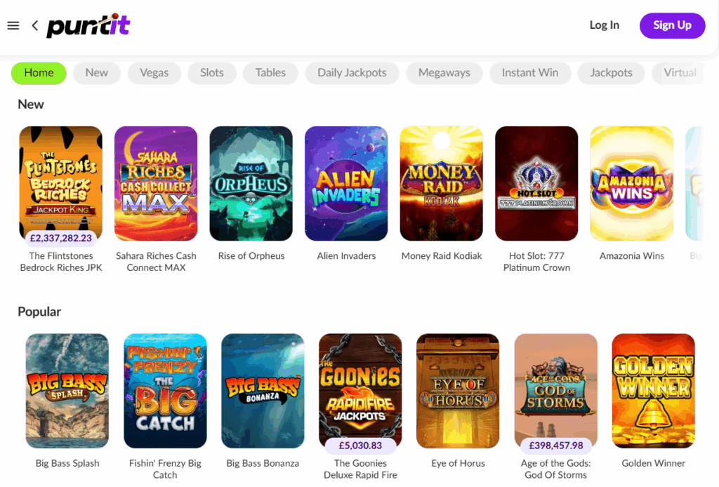 puntit casino