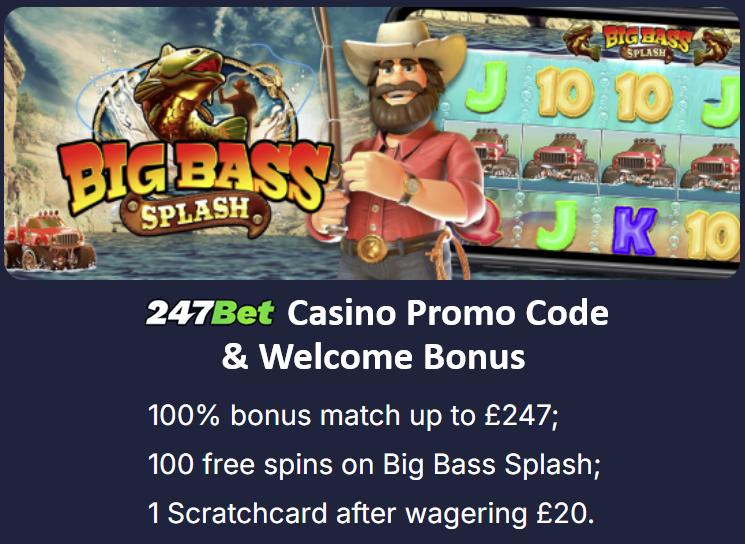 247bet casino welcome bonus