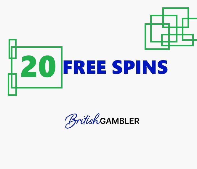 20 free bonus spins UK
