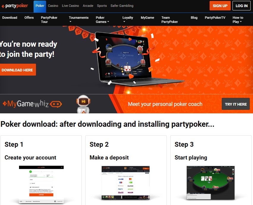 PartyPoker Download