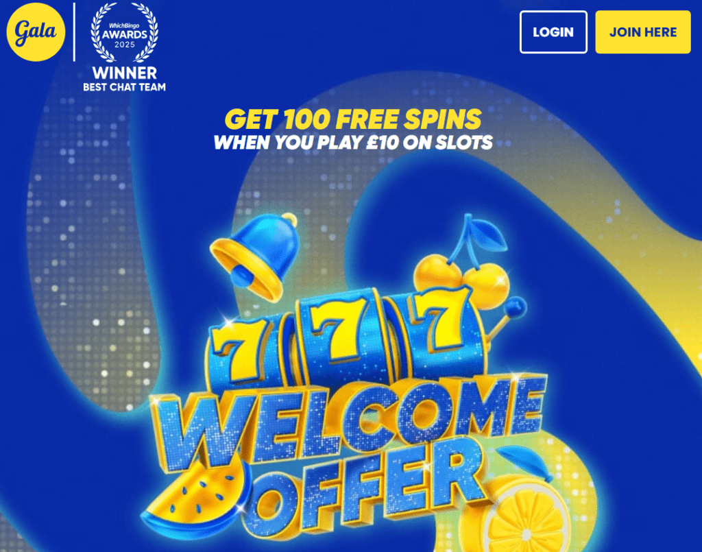 Gala Welcome Bonus UK
