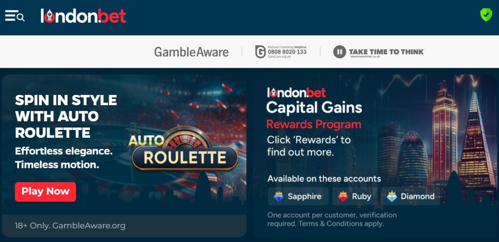 London bet rewards and promotions