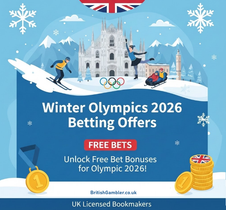 UK Bookies and Bonus Bets for the Winter Olympics 2026
