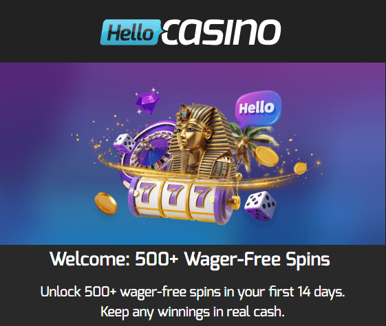 Hello Casino Bonus 