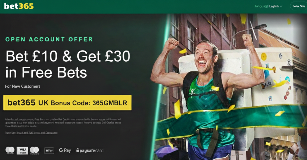 the bonus code for bet365 UK and Joining Offer 2026