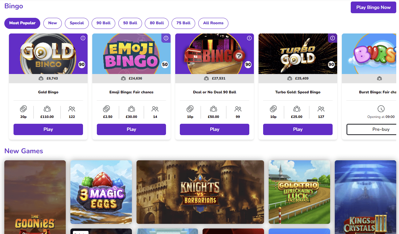Bingo Offers for UK