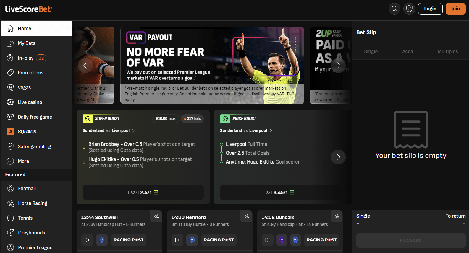 LiveScore Bet Promo Review and Bonus Code