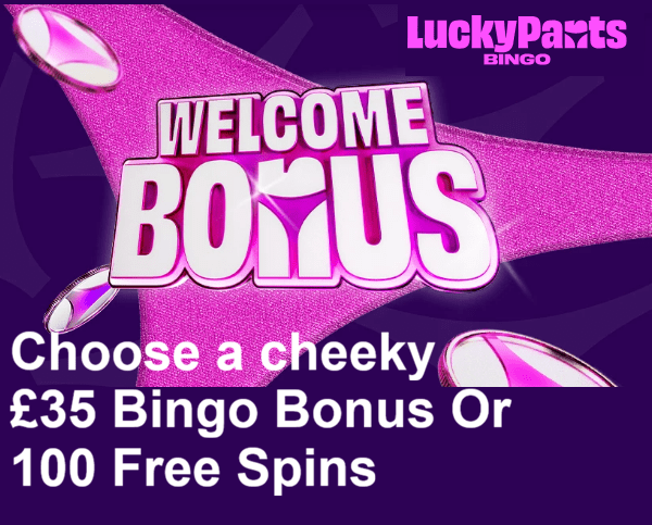 Lucky Pants Bingo Promo Code PANTSGMBLR