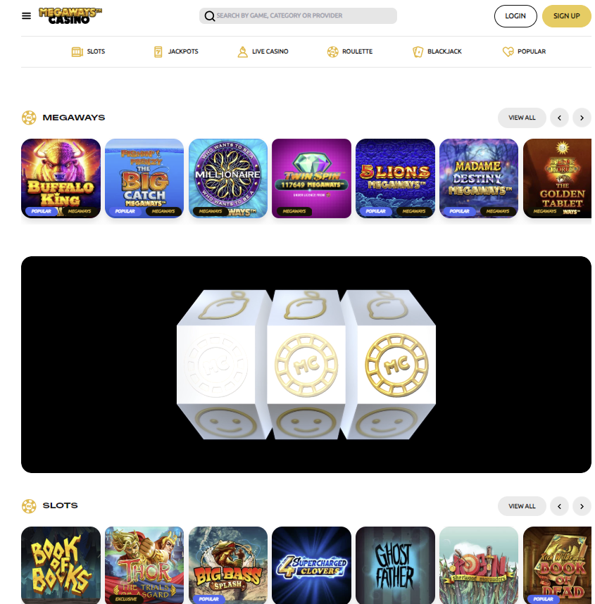 Megaways Casino Promo and review