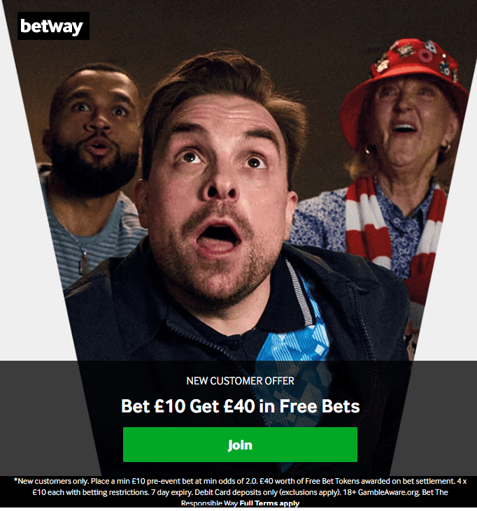 Betway Sports Welcome Bonus