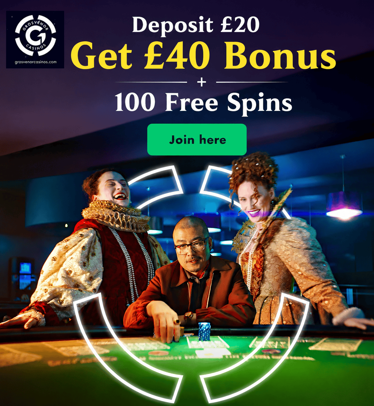 Grosvenor casino deposit bonus and free spins