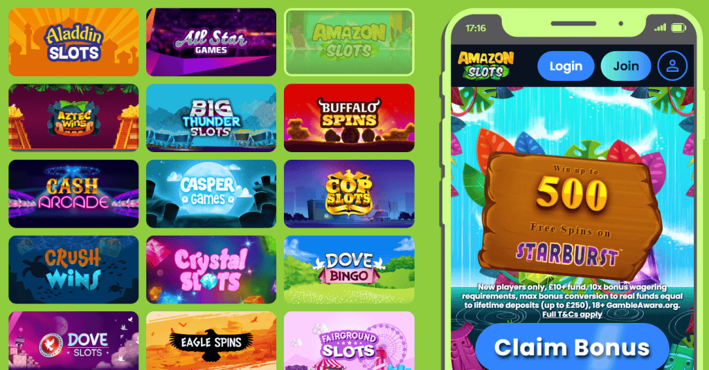 Jumpman casinos and network brands include Amazon Slots, Loot Casino, Rainbow Spins, Simba Slots, Space Wins are Jumpman Sister Sites