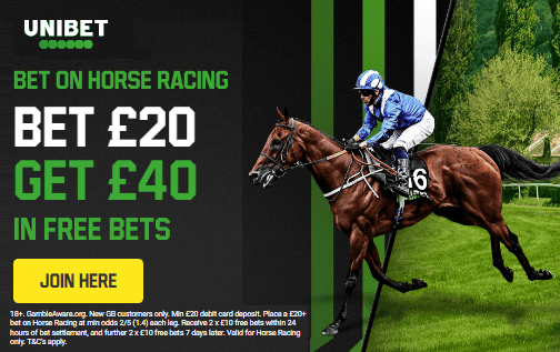 Unibet Racing Free Bet bonus
