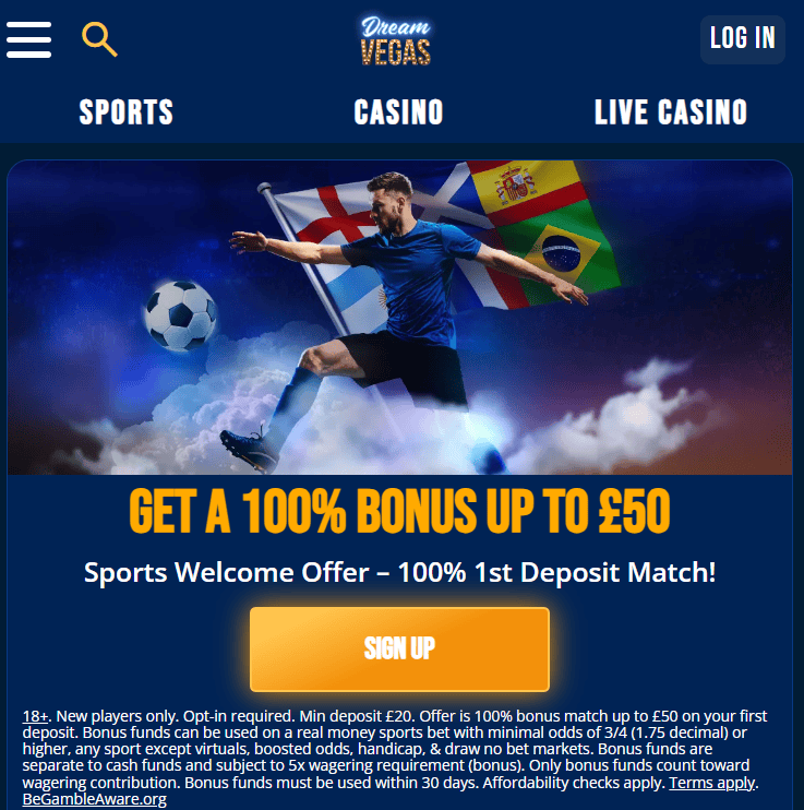 Dream Vegas Sports