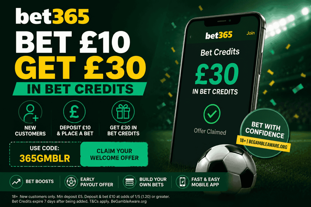 bet365 free bets
