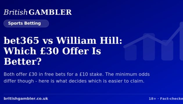 bet365 vs william hill free bet compared