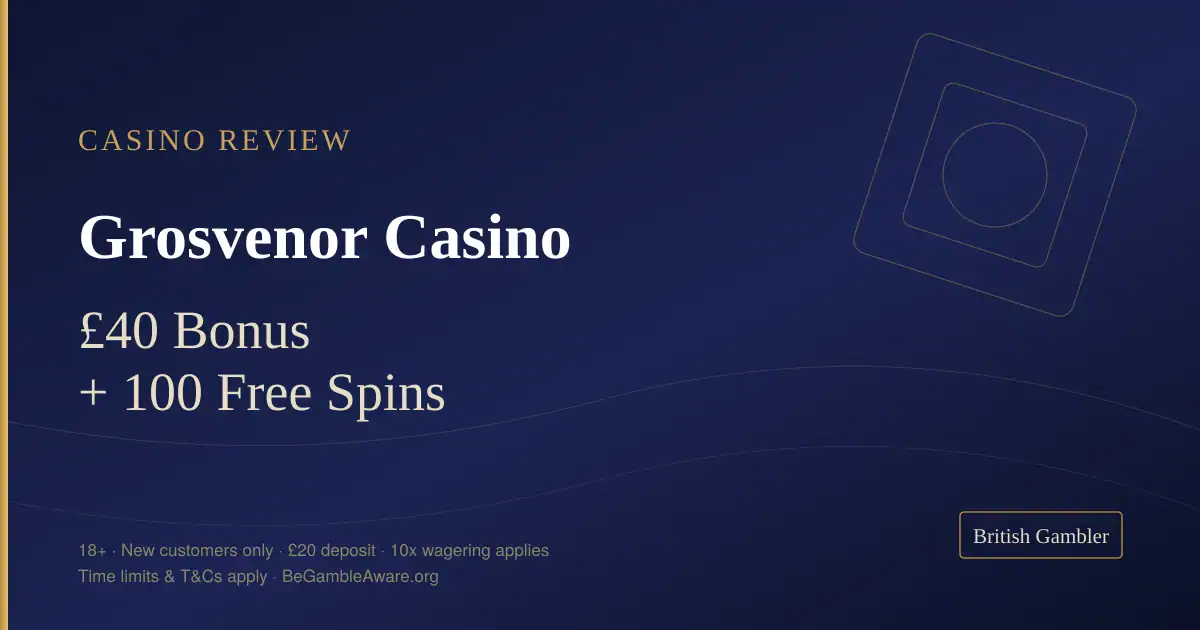 A Quick Look at Offers and Gameplay: The Grosvenor Casino App in the UK
