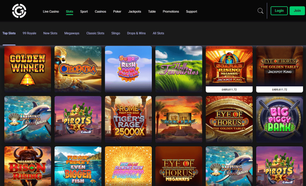 Penny slots UK with Grosvenor Casino Online