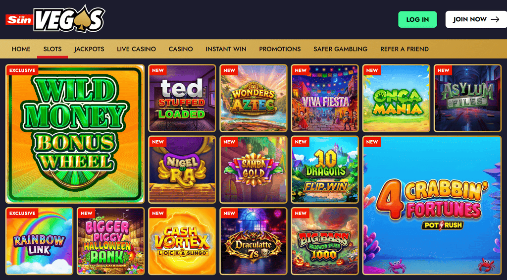 TheSun Vegas Games